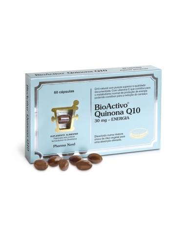 Bioactivo Quinona Q10 30mg 60 Cápsulas