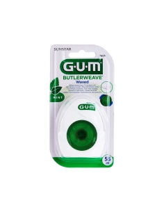 Gum Butlerweave Fita Dentária Sabor a Menta 55m