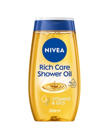 Nivea Rich Care Shower Oil 200ml