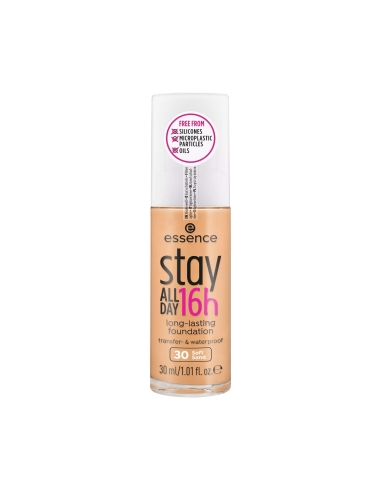 Essence Stay All Day 16h Long Lasting Foundation 30 Soft Sand 30ml