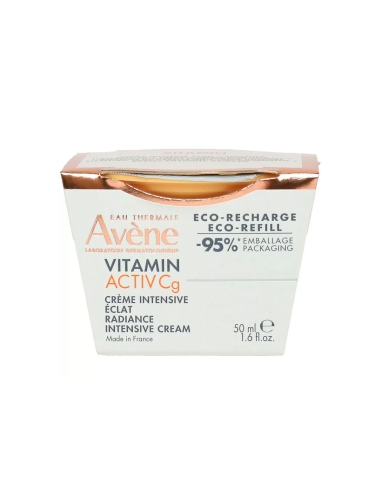 Avène Vitamin Activ Cg Creme Luminosidade Intensa Recarga 50ml