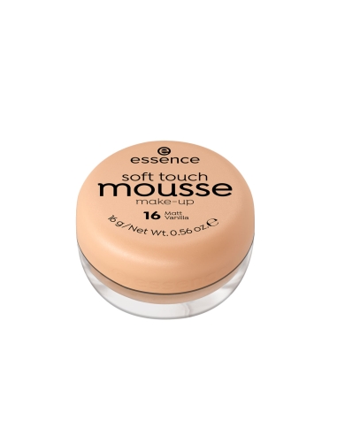 Essence Soft Touch Mousse Make-Up 16 Matt Vanilla 16g