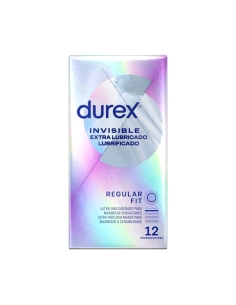 Durex Invisível Extra Lubrificado 12 Preservativos