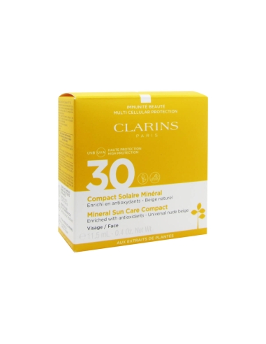 Clarins Compact Solaire Mineral SPF30 - Beige Natural 11,5ML