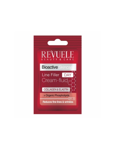 Revuele Sachets Bioactive Skincare Line Filler Day Cream Fluid 7ml