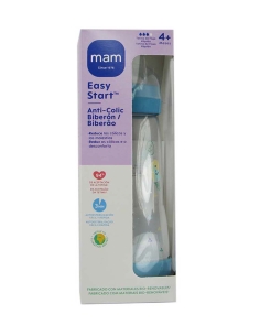 Mam Biberão Easy Start Anti-Colic Azul 4m 320ml