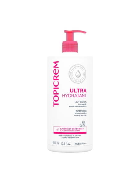 Topicrem Ultra-Hidratante Leite de Corpo 1L