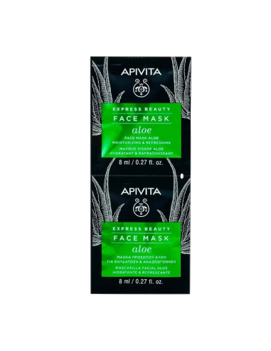 Apivita Express Beauty Máscara Hidratante e Refrescante 2x8ml