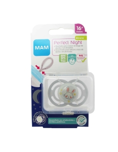 Mam Perfect Night Silicone 16 meses Cinzento 1 Unidade