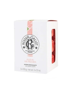 Roger Gallet Fleur de Figuier Sabonete Perfumado 3x100g