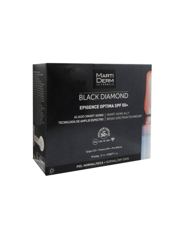 Martiderm Black Diamond Epigence Optima SPF 50+ 2mlx10amp