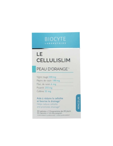 Biocyte Le Cellulislim 60 Cápsulas