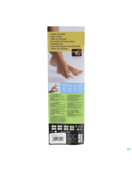 Neh Feet Tubos de Espuma T1 1 Unidade