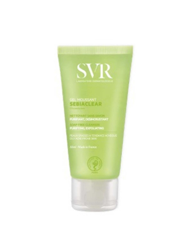 SVR Sebiaclear Gel Espuma de Limpeza Purificante e Desincrustante 55ml