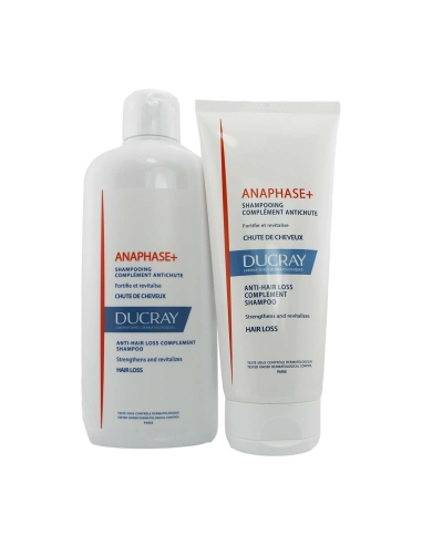 Ducray Anaphase Champô 400ml e Anaphase Champô 200ml