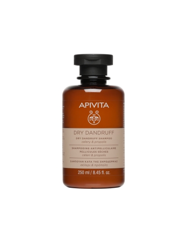 Apivita Dry Dandruff Champô Anticaspa Seca 250ml