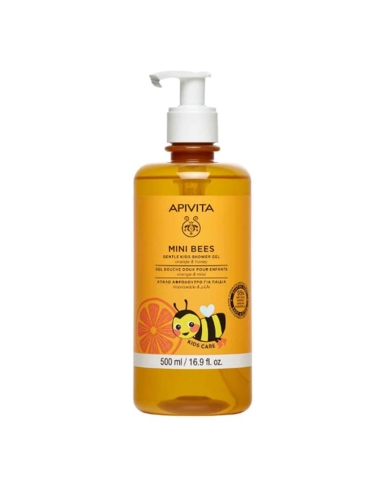 Apivita Mini Bees Gel de Banho Suave para Crianças 500ml