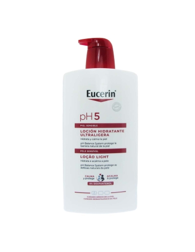 Eucerin Loção Hidratante Ultra Ligeira 1000ml