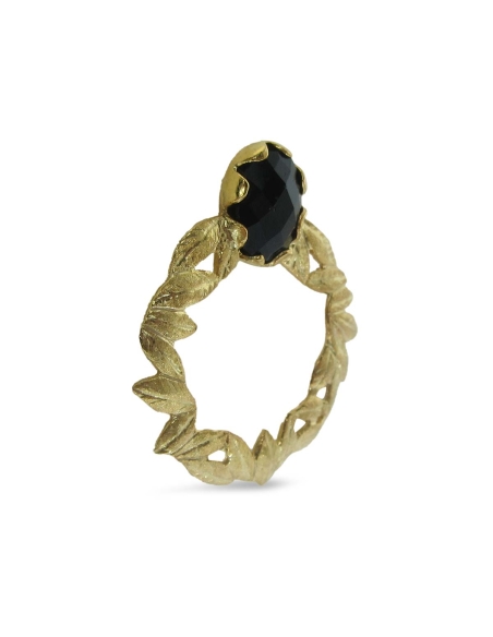 MRIO Classic Brincos Grinalda Prata Dourada Preta