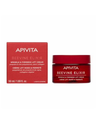 Apivita Beevine Elixir Creme Ligeiro Refirmante Antirrugas com Efeito Lifting 50ml