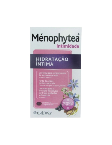 Nutreov Ménophytea Intimidade Hidratação Íntima 30 Cápsulas