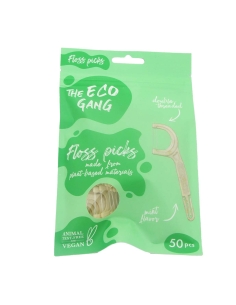 The Eco Gang Floss Picks Menta 50 Unidades