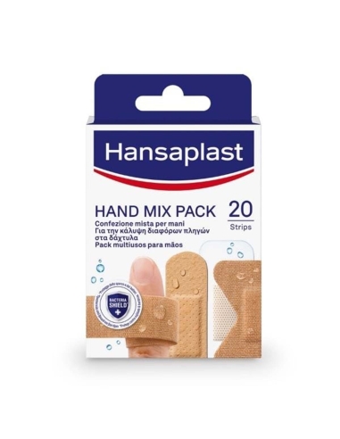 Hansaplast Hand Mix Pack 20 Unidades