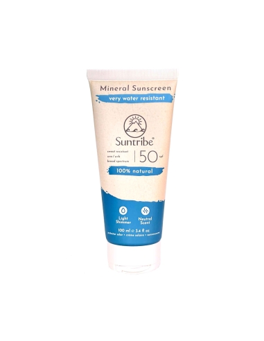 Suntribe Protetor Solar Mineral Claro SPF50 100ml