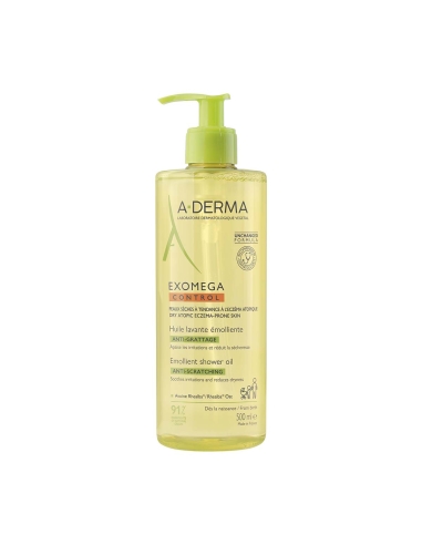 A-Derma Exomega Control Óleo Duche e Banho 500ml