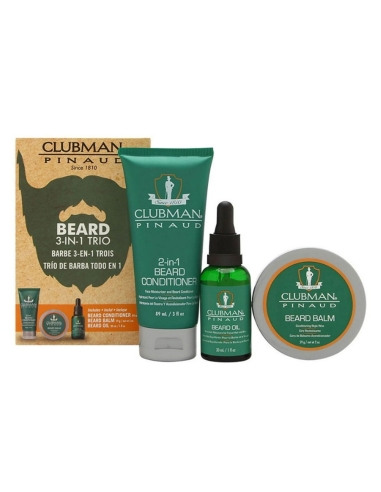 Clubman Pinaud Pack Barba 3-em-1