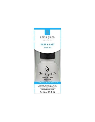 China Glaze Tratamento Base e Top Coat 14ml