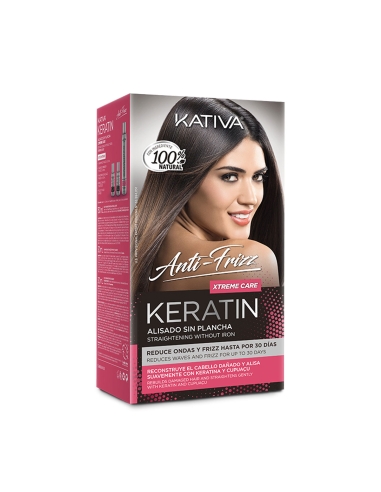 Kativa Anti Frizz Xtreme Care Alisamento Sem Prancha