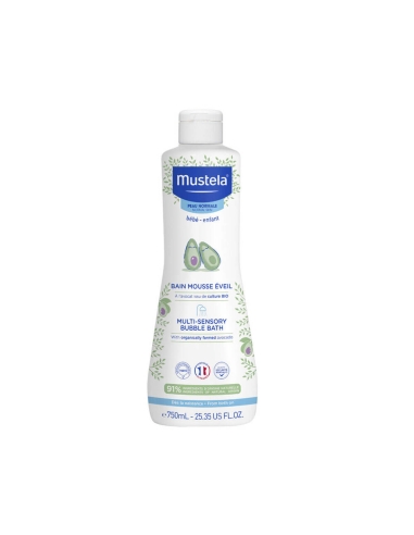 Mustela Espuma de Banho Multissensorial 750ml