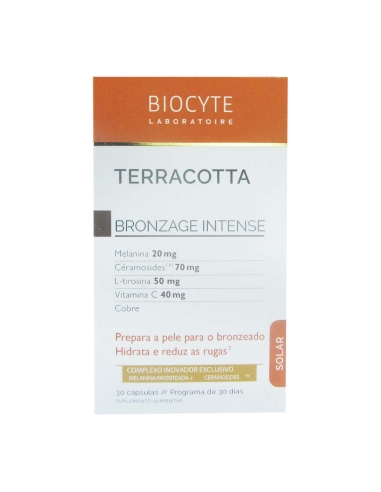 Biocyte Terracotta Bronzage Intense 30 Cápsulas