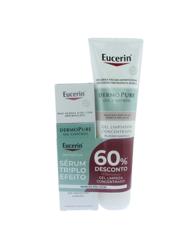 Eucerin Pack DermoPure Marcas Pós-Acne