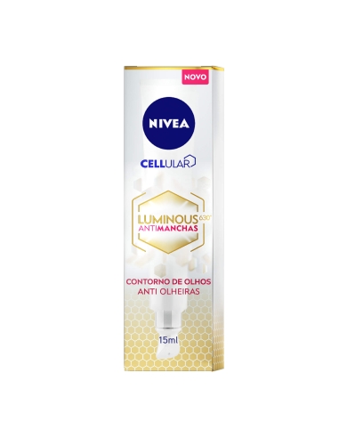 Nivea Cellular Luminous630 Antimanchas Contorno de Olhos Antiolheiras 15ml