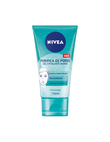 Nivea Gel Exfoliante Diário Rosto Anti-Impurezas 150ml