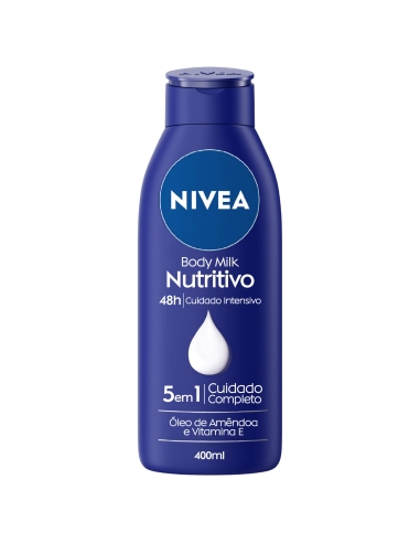 Nivea Creme Corpo Body Milk Nutritivo 400ml