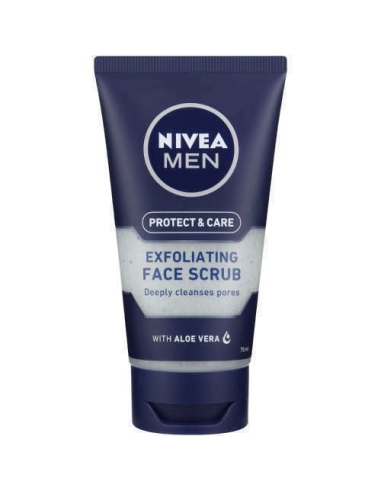 Nivea Men Gel Limpeza Protect and Care Exfoliante 75ml