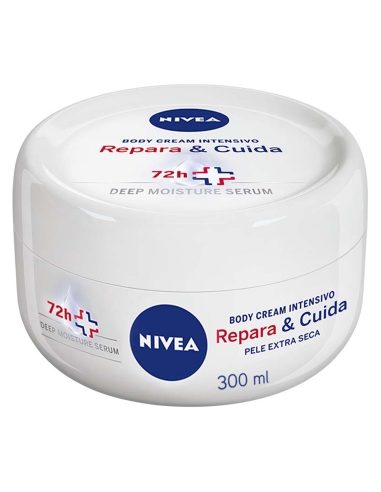 Nivea Creme Corpo Body Cream Repara e Cuida 300ml