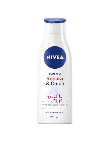 Nivea Creme Corpo Body Milk Repara e Cuida 250ml