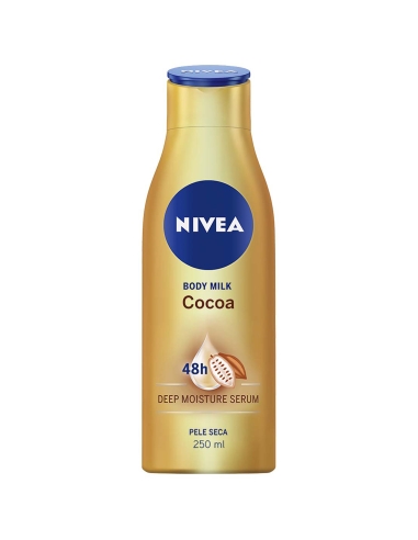 Nivea Creme Corpo Body Milk Cocoa 250ml