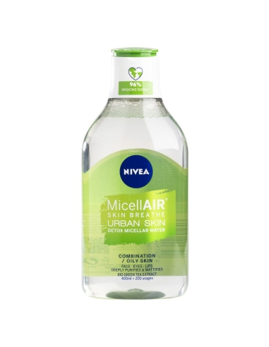 Nivea Urban Skin Detox Água Micelar 400ml