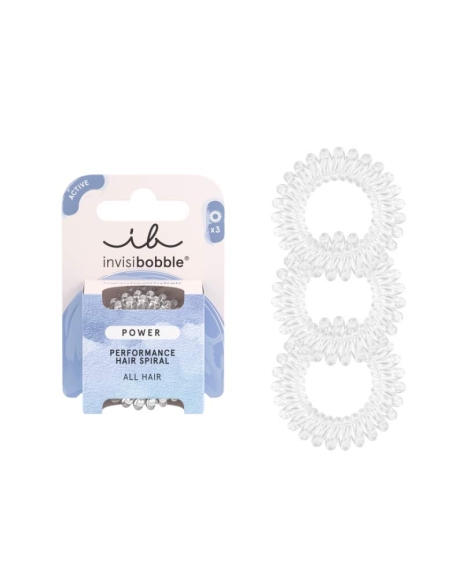Invisibobble Power Elástico de Cabelo Crystal Clear