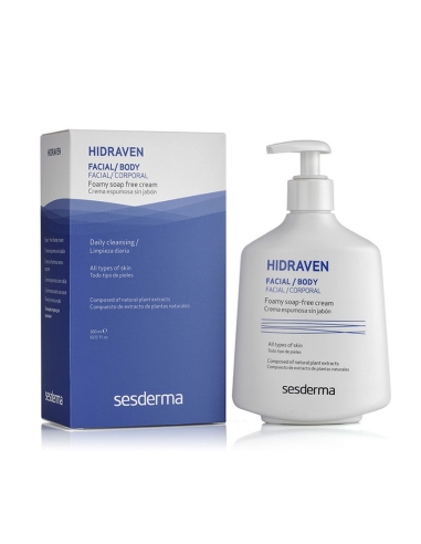 Sesderma Hidraven Creme Espumoso sem Sabão Face e Corpo 300ml