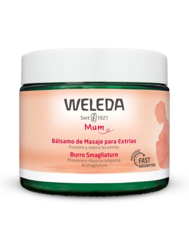 Weleda Mum Bálsamo de Massagem para Estrias 150ml