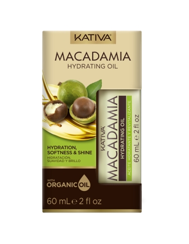 Kativa Macadamia Oleo Hidrataçao Suavidade e Brilho 60ml