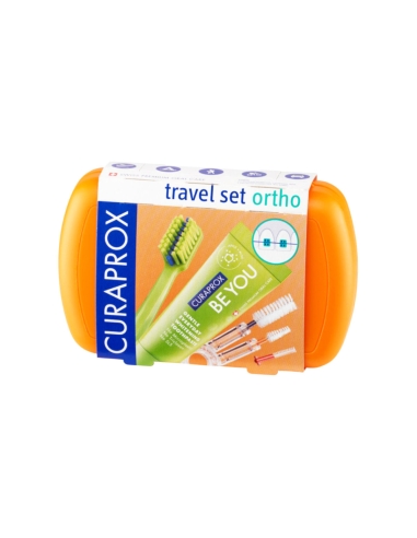 Curaprox Travel Set Ortho Laranja