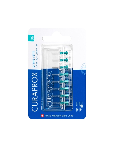 Curaprox Prime Refill 06 Escovilhoes x8
