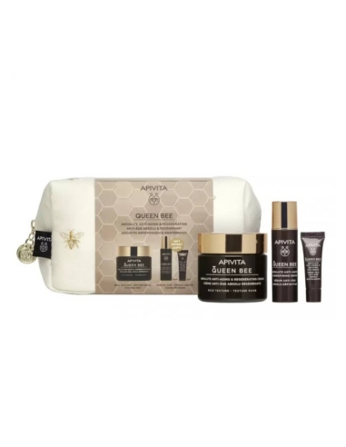 Apivita Pack Queen Bee Creme Textura Ligeira